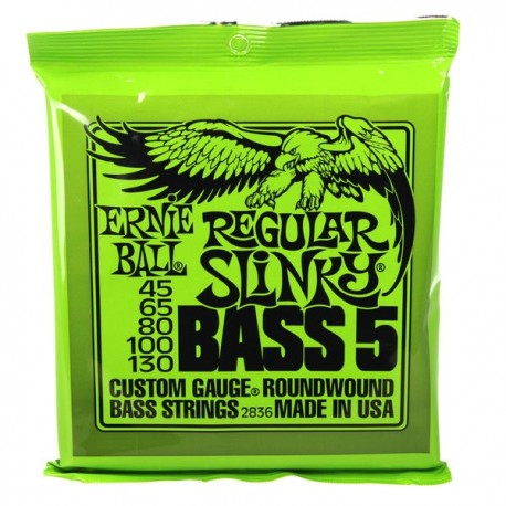 Set de corzi pentru chitara bass ERNIE BALL 2836 REGULAR SLINKY
