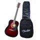 Set Chitara Freedom AG-300-WRS  si Husa