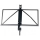 THOMANN MUSIC STAND ALUMINIUM BLACK