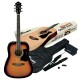 Chitara Ibanez V50NJP-VS - Pachet chitara acustica cu accesorii