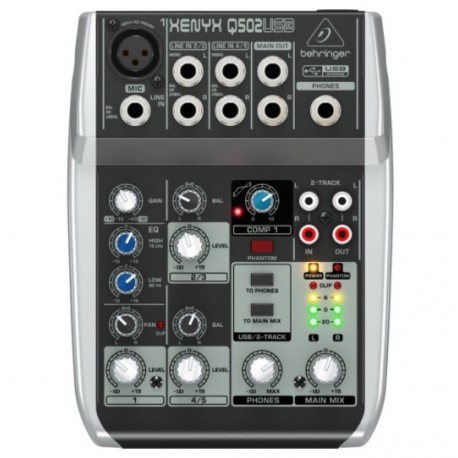 Mixer Audio Behringer Xenyx Q502 USB