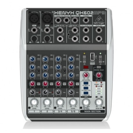 Mixer audio Behringer XENYX QX602 MP3