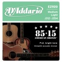 Corzi chitara acustica D'ADDARIO EZ920