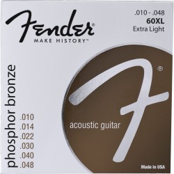 Corzi chitara acustica Fender 60XL Phosphor Bronze 10-48