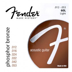 Corzi chitara acustica FENDER 60L Phosphor Bronze 012-053