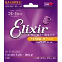 Corzi chitara acustica ELIXIR Nanoweb extra light 010-047