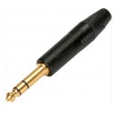 Conector Jack 3 Poli 6.3 mm NEUTRIK NP3X-B negru