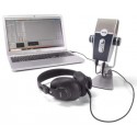 Set microfon studio si casti AKG Podcaster Essentials