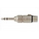 Adaptor XLRf3-Jm stereo 6.3mm NEUTRIK NA3FP