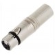 Adaptor XLRm-XLRf NEUTRIK NA3FMX