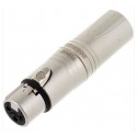 Adaptor XLRm-XLRf NEUTRIK NA3FMX