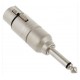 Adaptor XLRf - Jm mono 6.3mm NEUTRIK NA2FP
