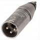 Adaptor XLRm-RCAm NEUTRIK NA2MPMM
