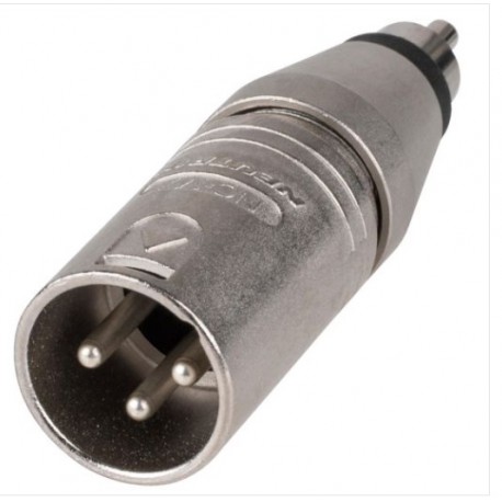 Adaptor XLRm-RCAm NEUTRIK NA2MPMM