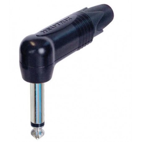 Conector jack 2 poli 6,3mm 90º NEUTRIK NP2RX-BAG