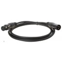 Cablu DMX Adam Hall 1,5m K3DMF0150