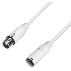 Cablu xlr-xlr Adam Hall 4 Star 5m alb