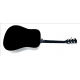 Chitara Acustica Pulse HW41-BK