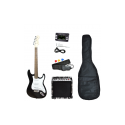 Set Chitara Electrica Flame ST BK