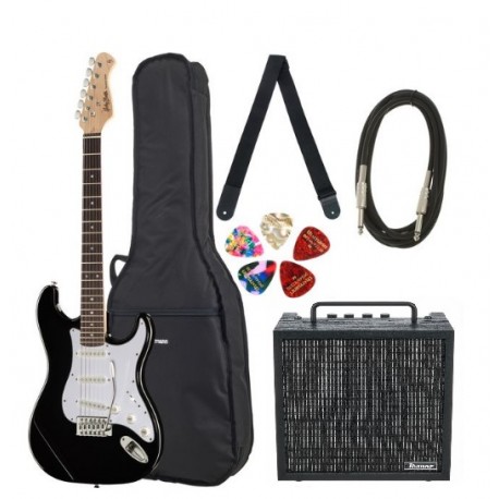 Set Chitara Harley Benton BK