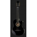 Chitara clasica HARLEY BENTON CG200CE-BK 4/4