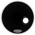 Fata toba mare Evans 22" E-Mad Reso Bass Drum BK