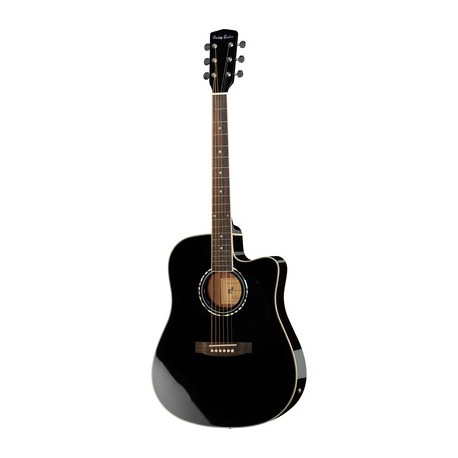 Chitara electro-acustica H&B D120CE BK