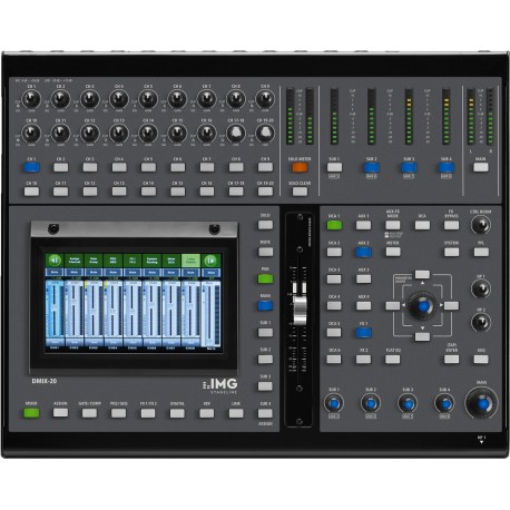 Mixer digital DMIX-20, 19 canale